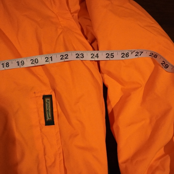 37a) REMINGTON Convertible Reversible Hunting Fleece Jacket Vest Sz. Large - Picture 5 of 12